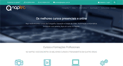 Desktop Screenshot of naptec.com.br